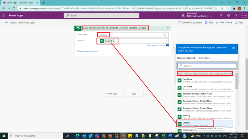 Extract Choice Text Value in Power Automate